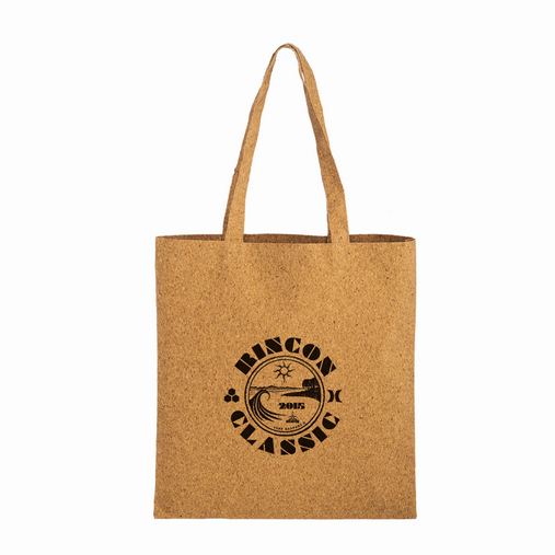 Custom Printed Trendy Cork Bag (15"x16") - Screen Print - CORK1516-SP